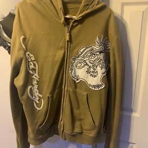 Mens Ed Hardy Zip up hoodie